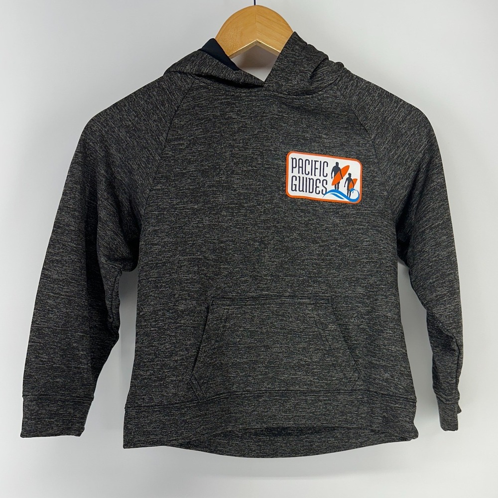 Sport-Tek Hoodie Youth Small Gray Pacific Guides Camp Pendleton Surf Athletic